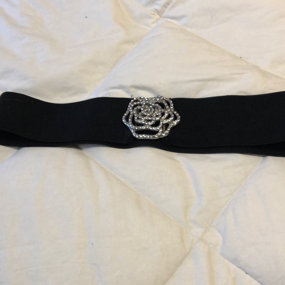 Rhinestone plus size belt